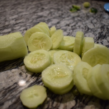 Skinless Cucumber Meal Prep